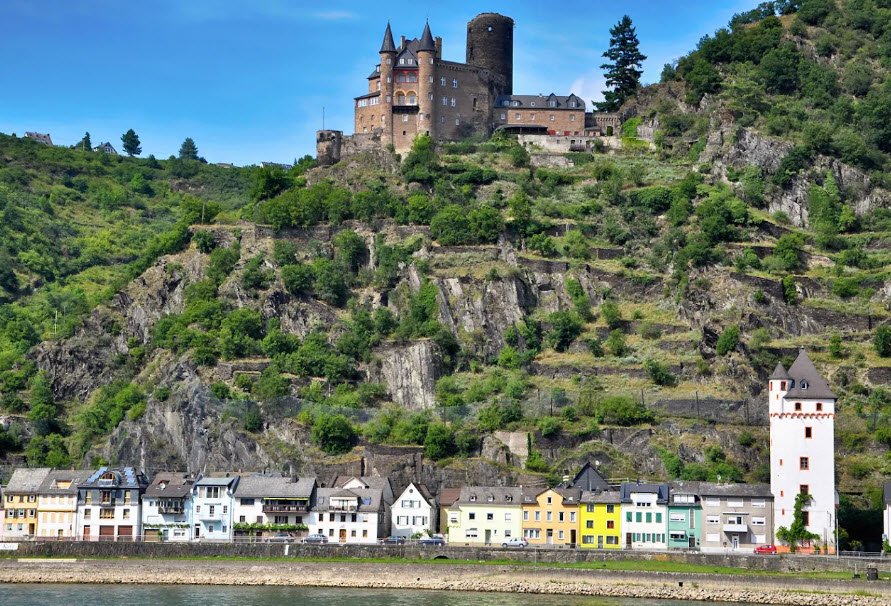 Burg Katz, Sankt Goarshausen, Germany, Germany